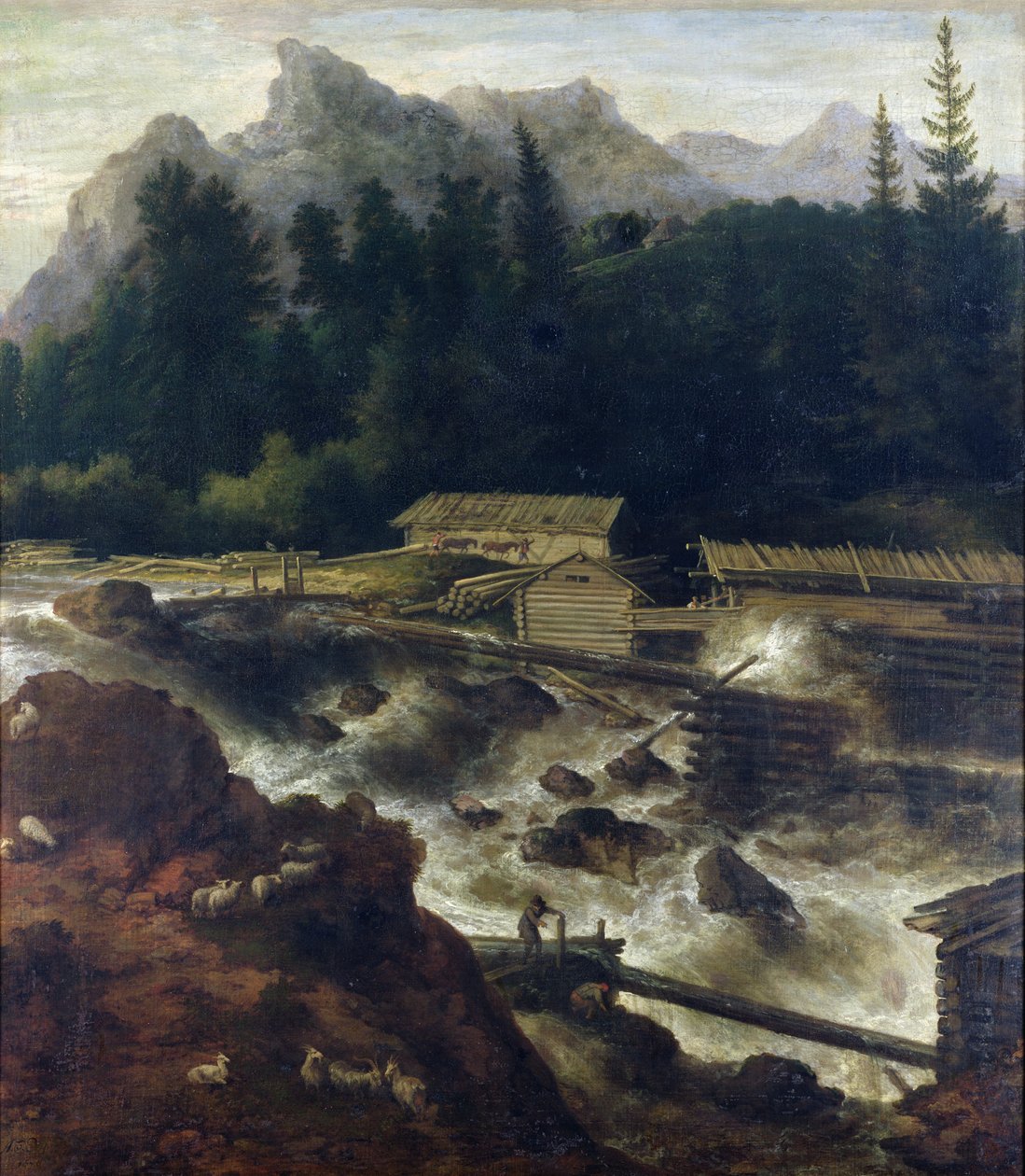 İskandinav Manzarası, 1670 by Allart van Everdingen