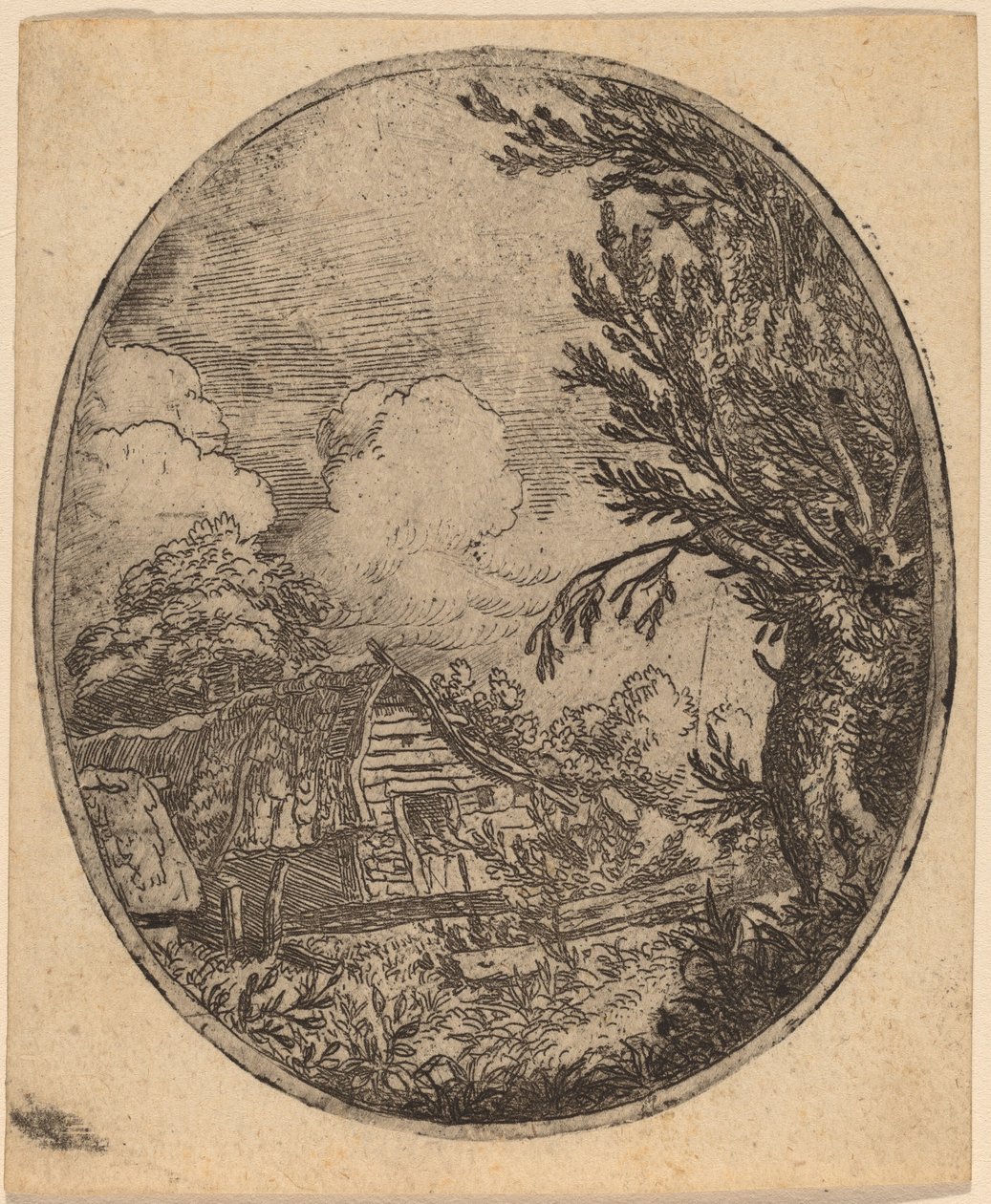 Ağaçlar Arası Hamlet by Allart van Everdingen