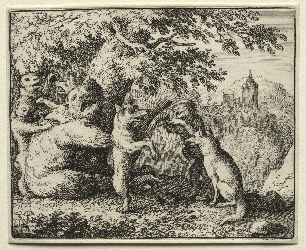 Tilki Reynard: Reynard Hac Yolculuğu İçin Donatılmış by Allart van Everdingen