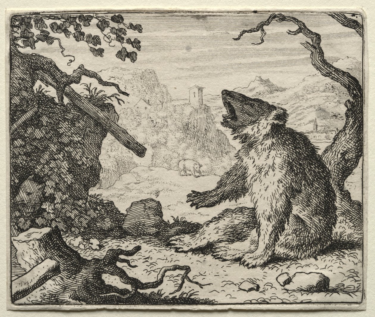 Tilki Reynard: Ayı, Reynard