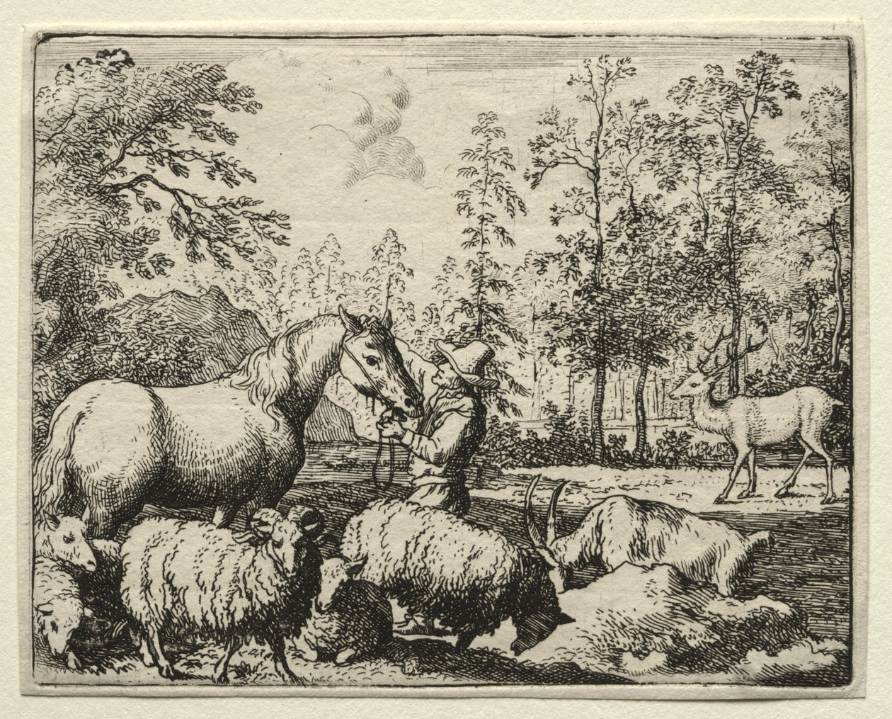 Tilki Reynard: Kıskanç At by Allart van Everdingen