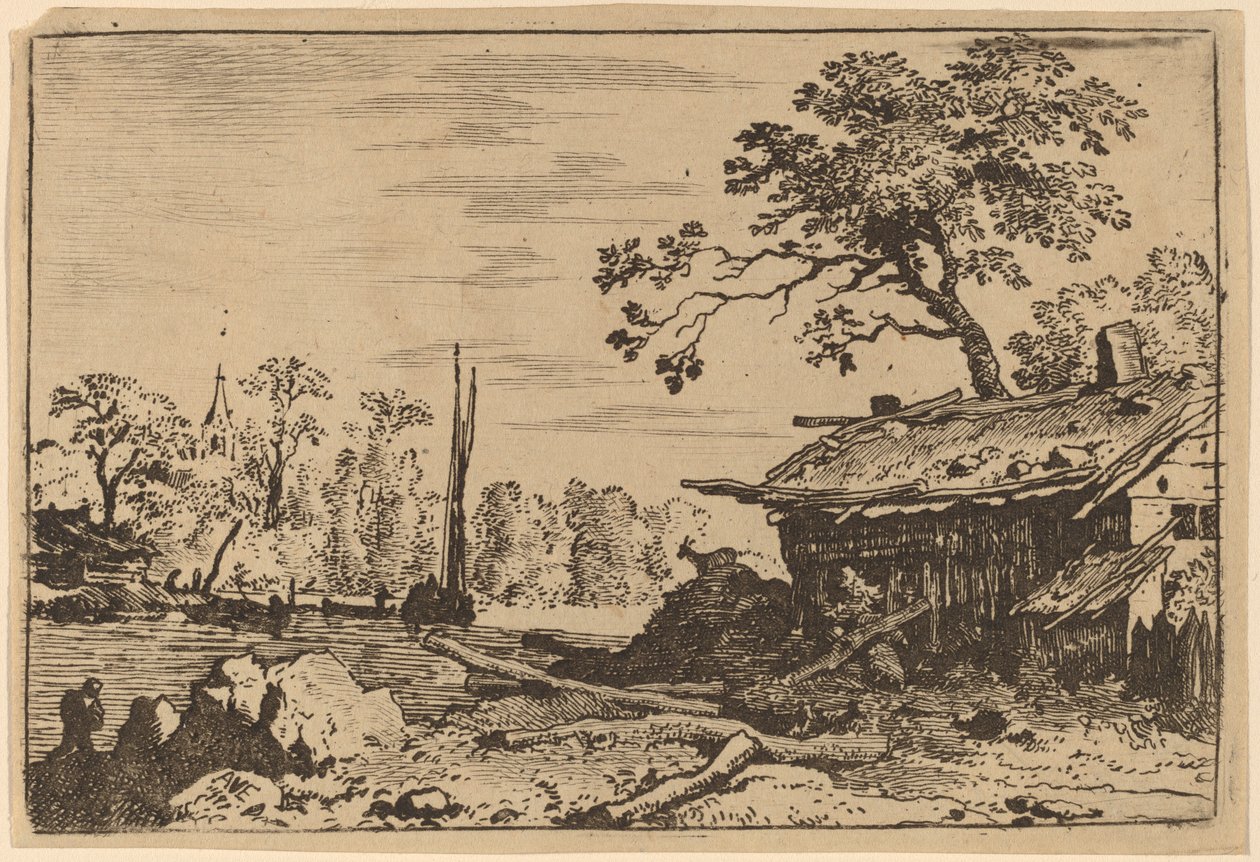harap kulübe by Allart van Everdingen