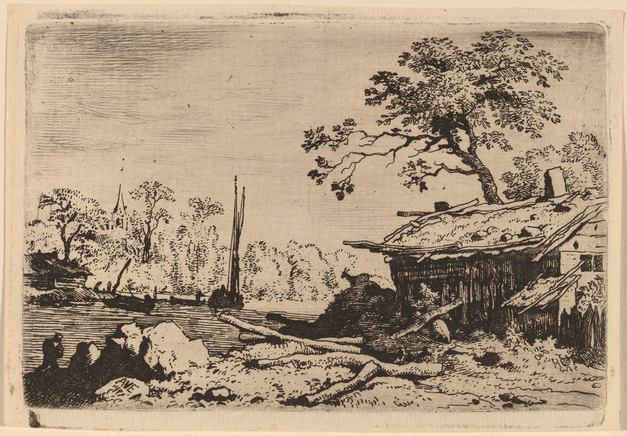 harap kulübe by Allart van Everdingen