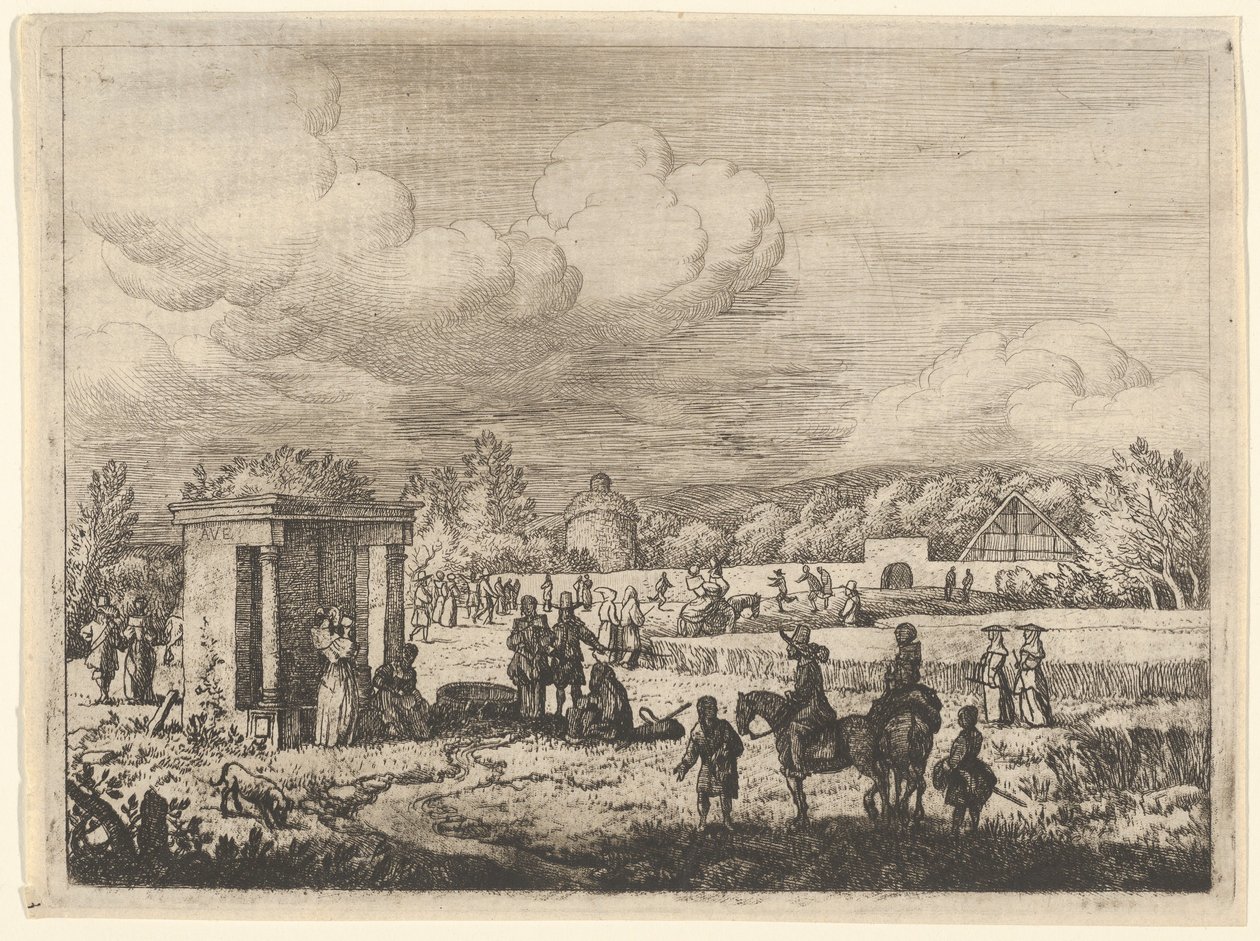 İlk Bahar, 17. yüzyıl. by Allart van Everdingen