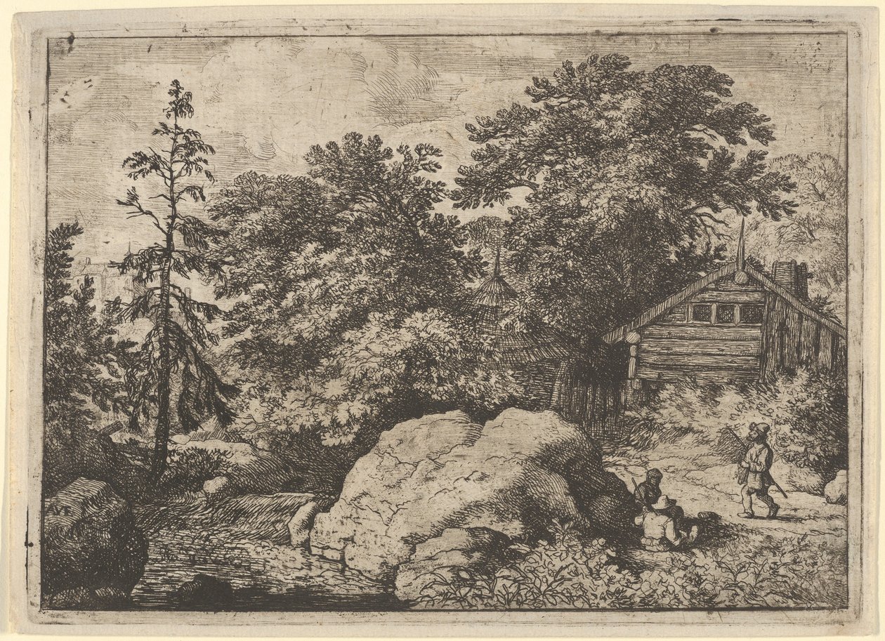 Tepe, 17. yüzyıl. by Allart van Everdingen