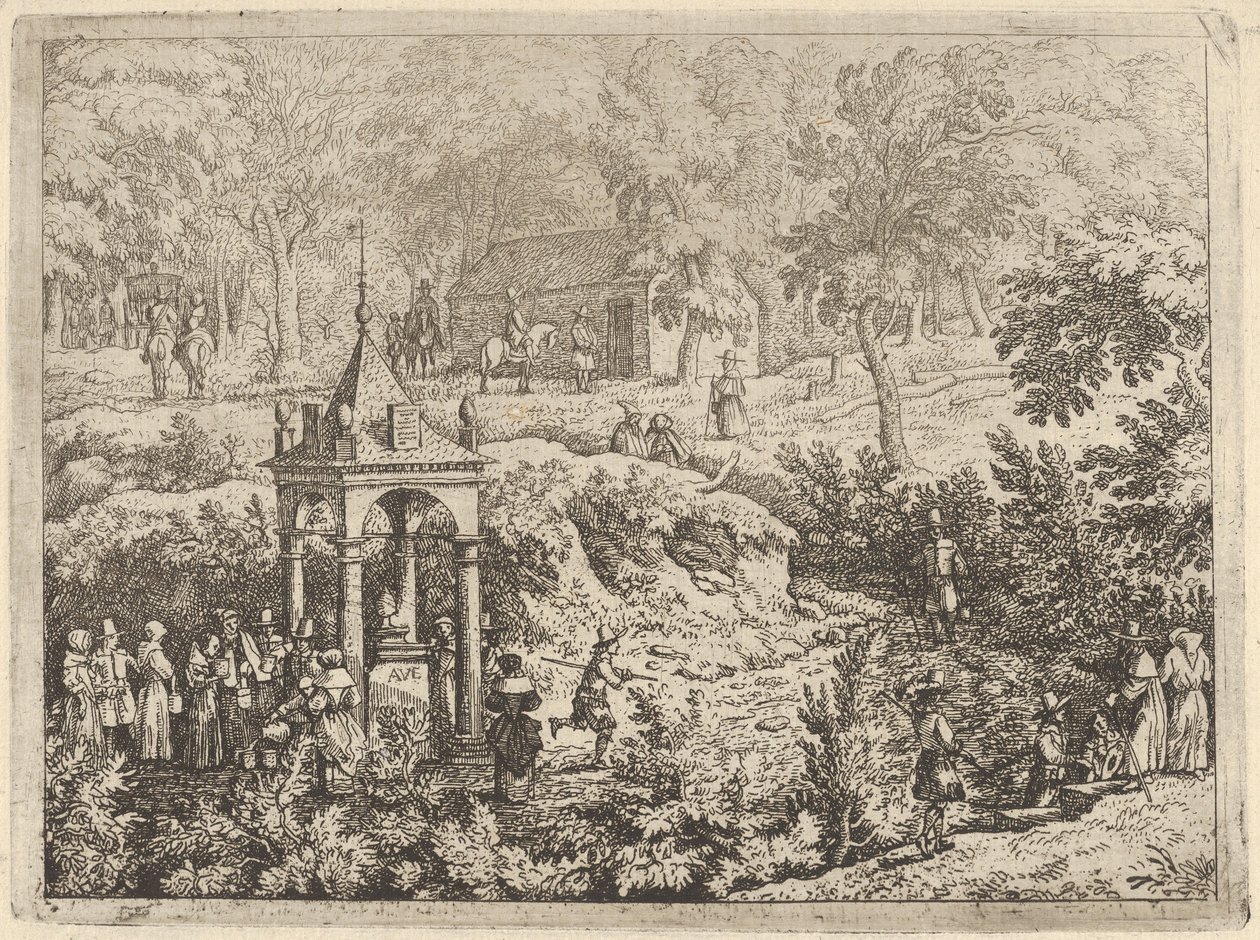 Üçüncü Bahar, 17. yüzyıl. by Allart van Everdingen