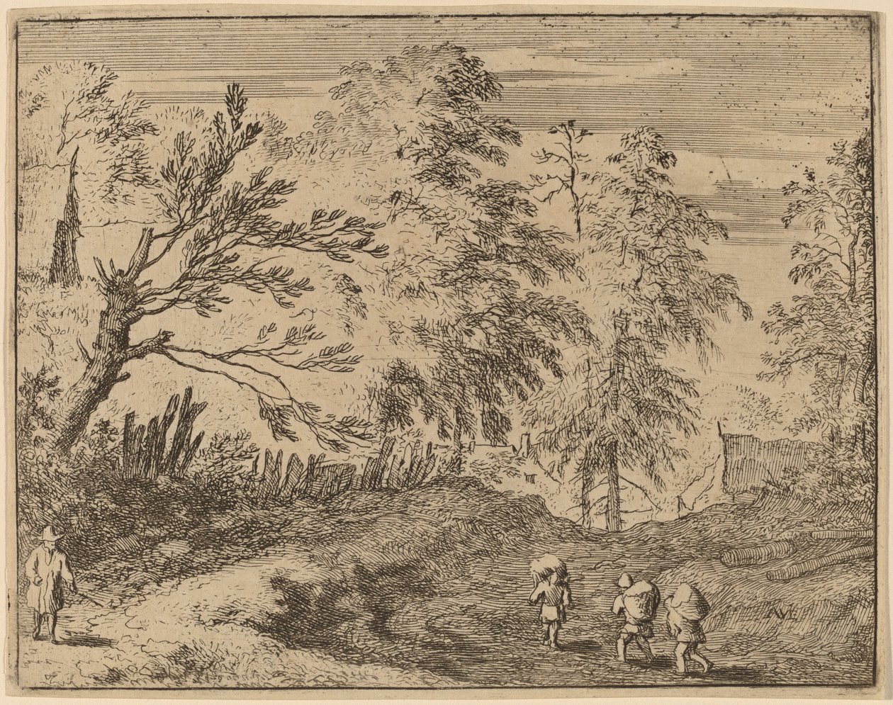 Üç Hamal, muhtemelen c. 16451656. by Allart van Everdingen