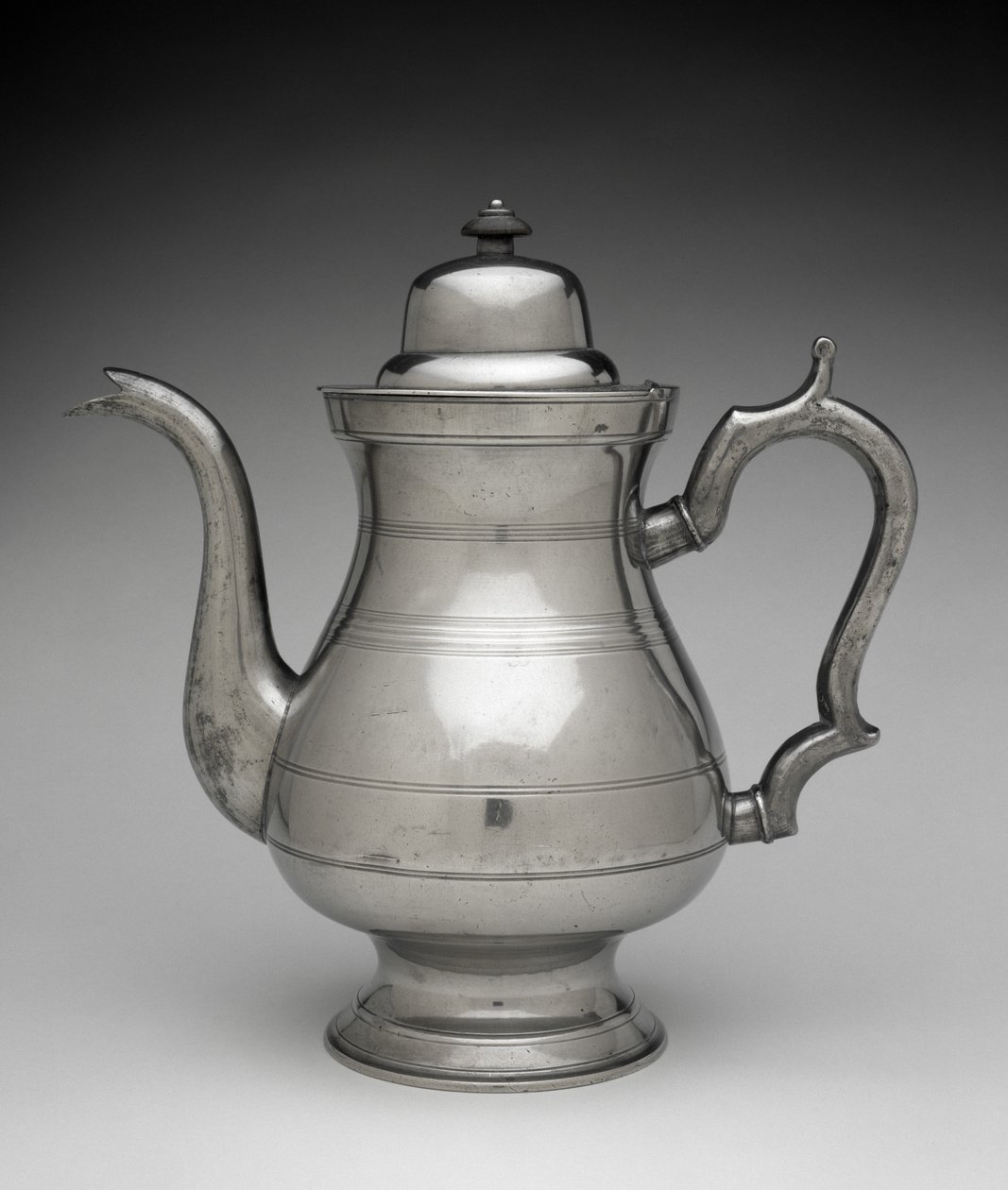 Çaydanlık, ç. 1829-1842 (britanya metali) by Allen Porter