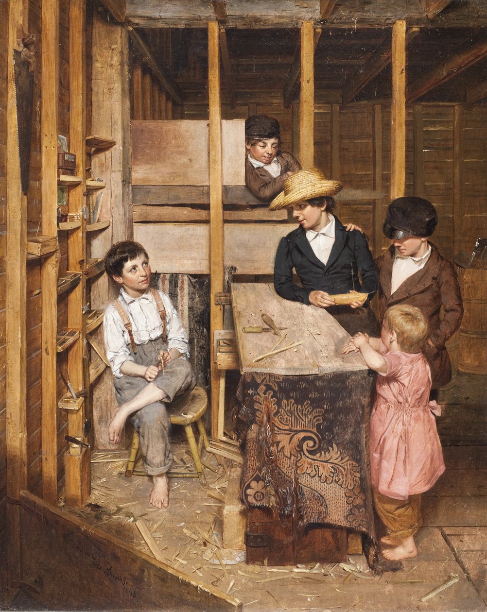 Genç Tamirci, 1848 by Allen Smith