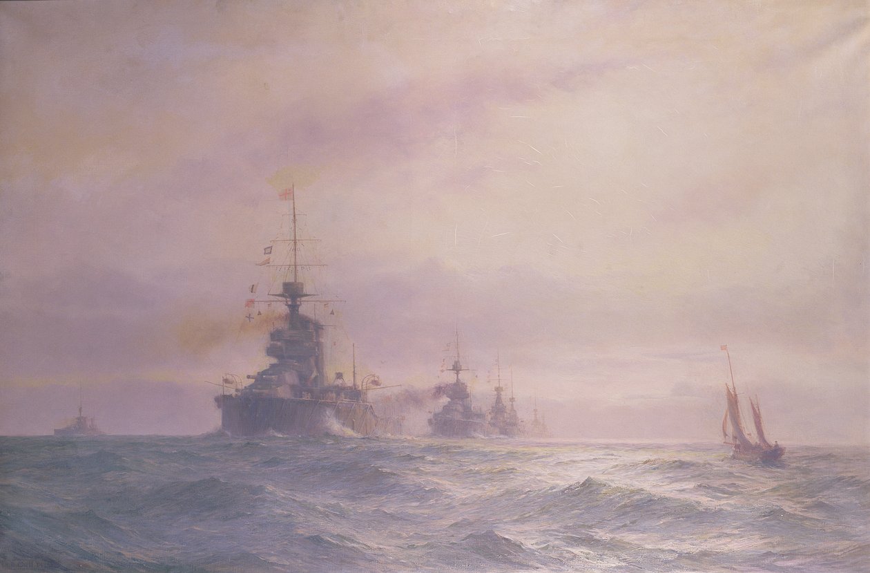 '2. Savaş Filosu', 1914 by Alma Claude Burlton Cull