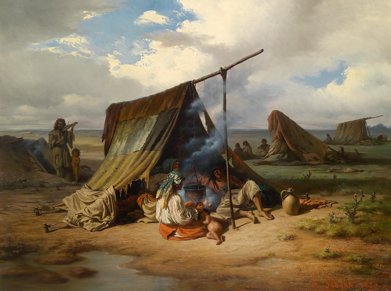 kamp çingeneleri by Alois Schonn