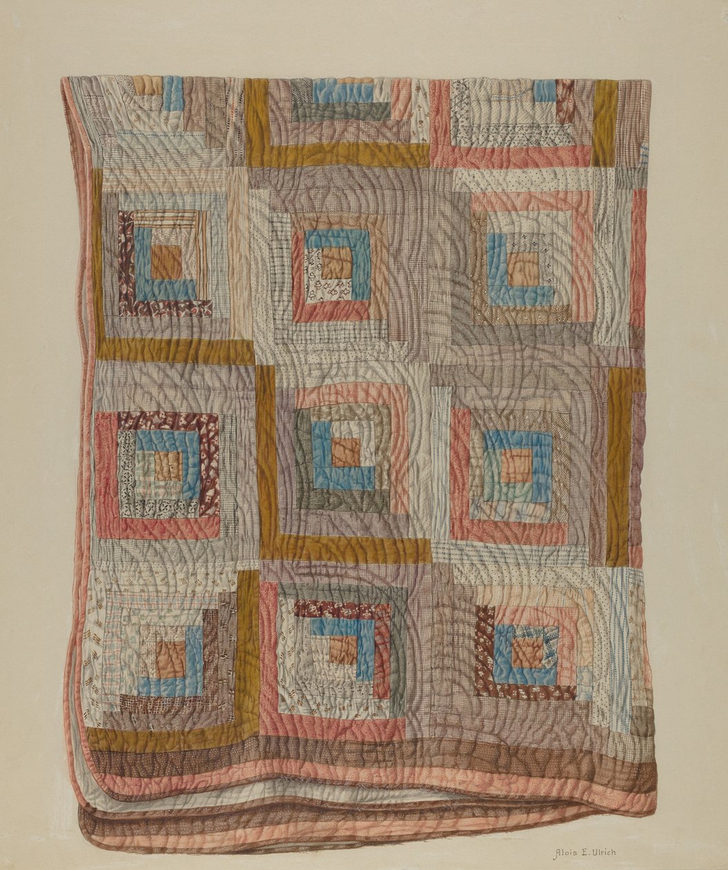 Patchwork Yorgan by Alois E. Ulrich