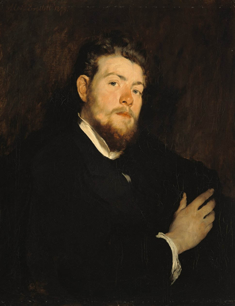 Ressam Carl von Marr by Alois Erdtelt