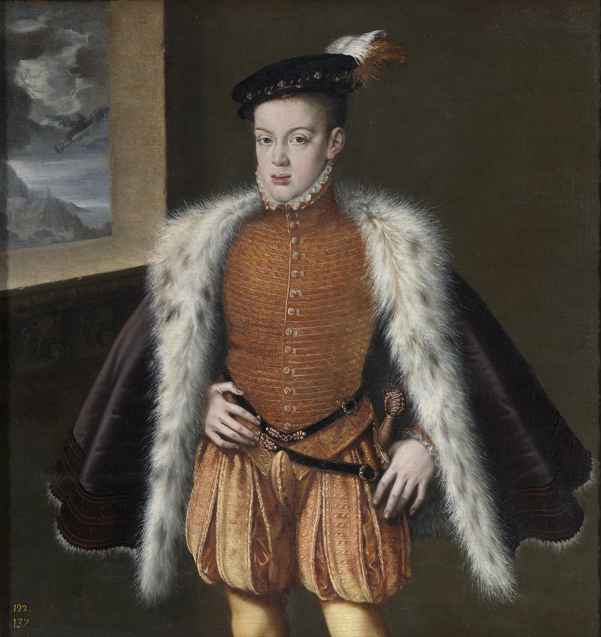 Don Carlos, Asturias Prensi, 1555-1559 by Alonso Sánchez Coello