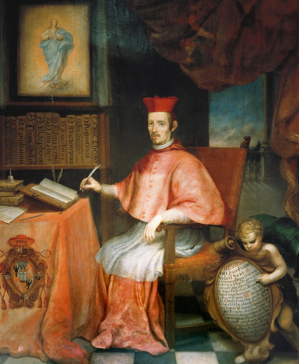 Kardinal Juan Everardo Nithard by Alonso del Arco