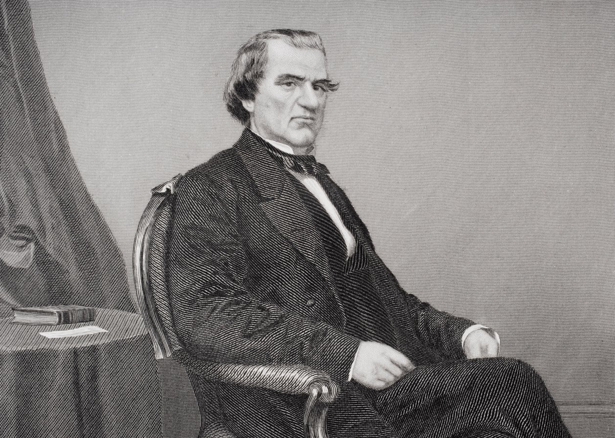 Andrew Johnson (1808-75) by Alonzo Chappel