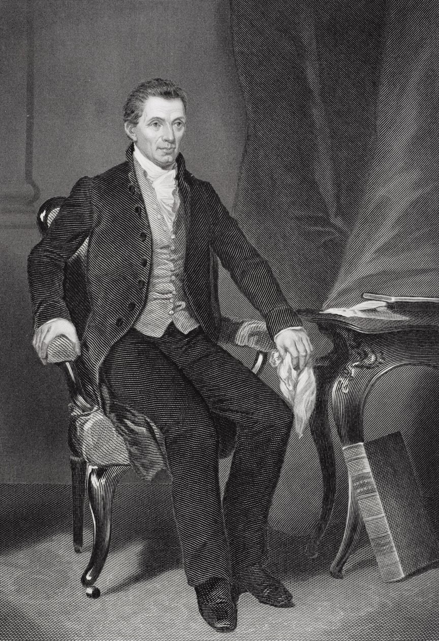James Monroe (1758-1831) by Alonzo Chappel