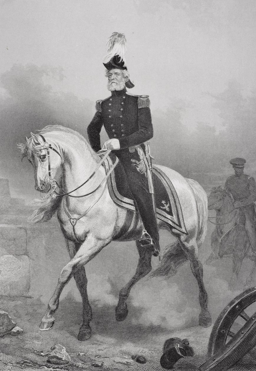 John Anthony Quitman (1798-1858)  by Alonzo Chappel