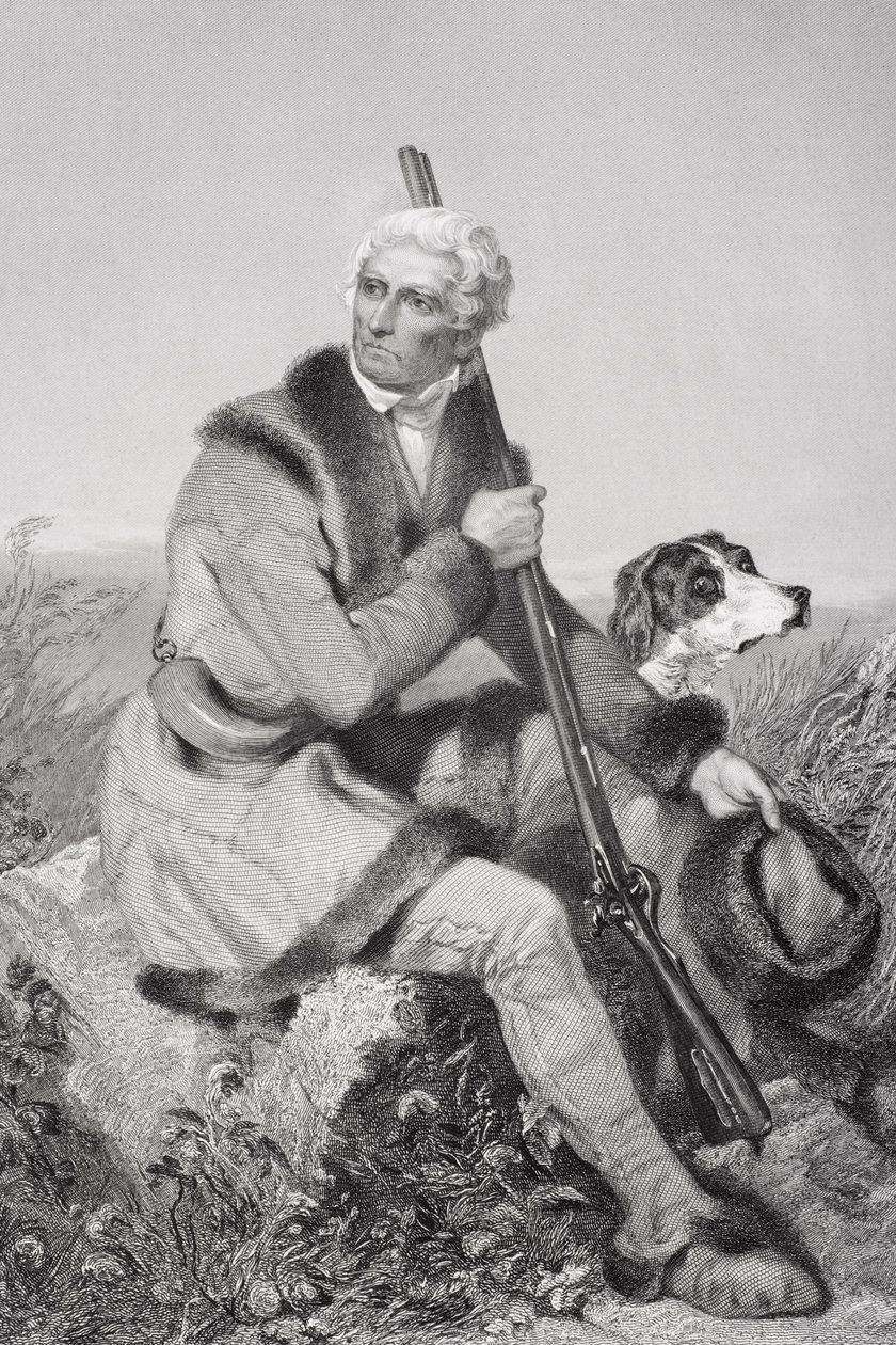 Igishushanyo cya Daniel Boone (1734-1820) by Alonzo Chappel
