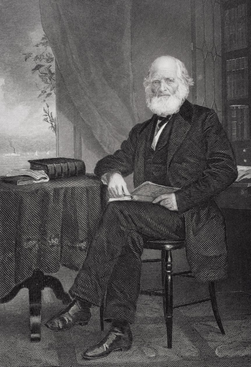 William Cullen Bryant (1794-1878) by Alonzo Chappel