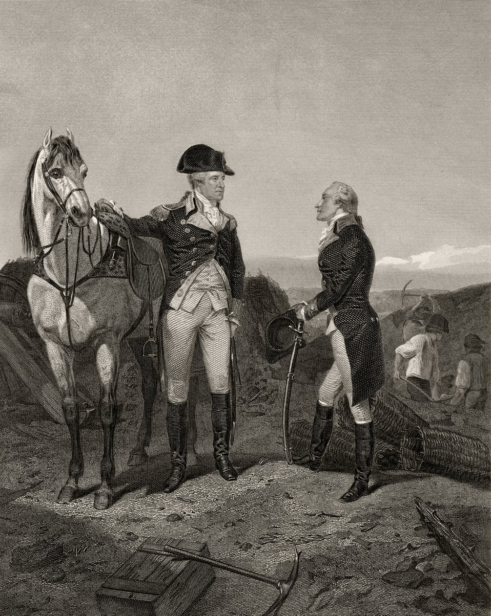 George Washington ve Alexander Hamilton