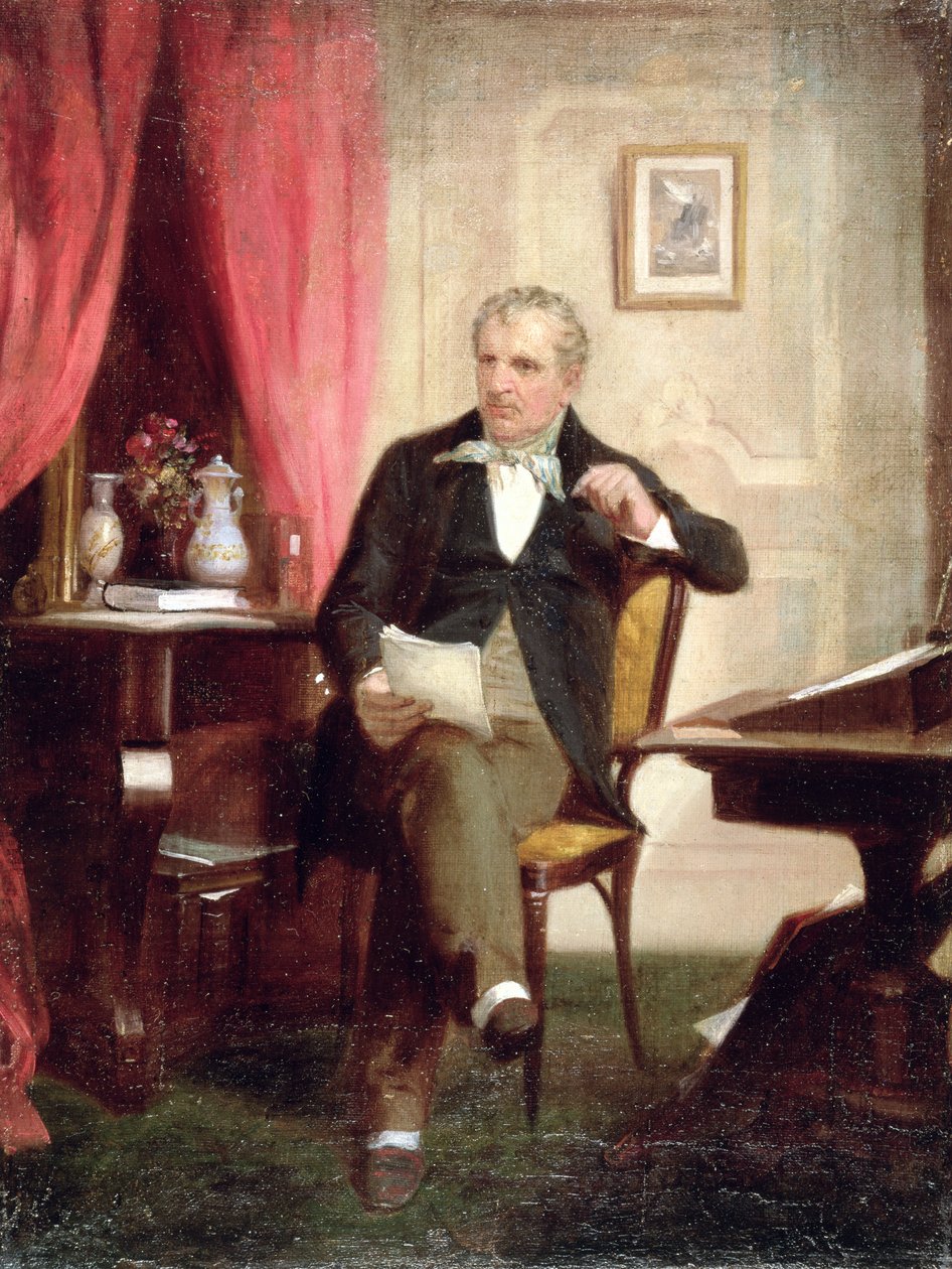 James Fenimore Cooper (1789-1851) (koruma sonrası) by Alonzo Chappel