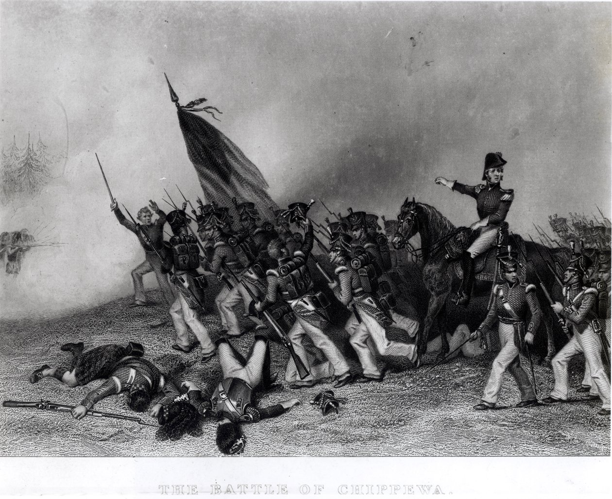 Chippewa Muharebesi, General Scott, McNeil