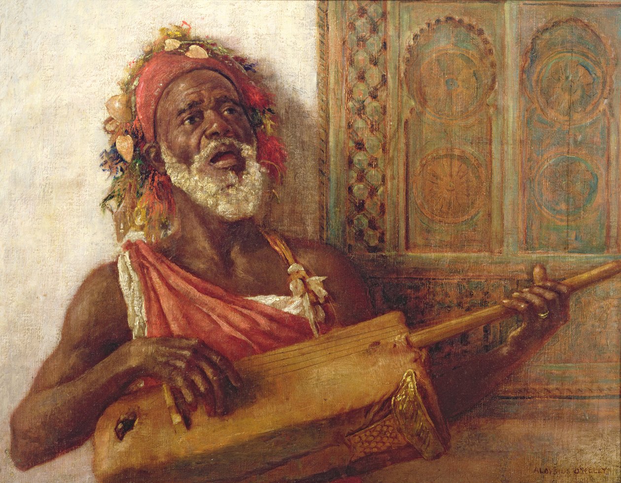 Afrikalı Müzisyen by Aloysius C. O
