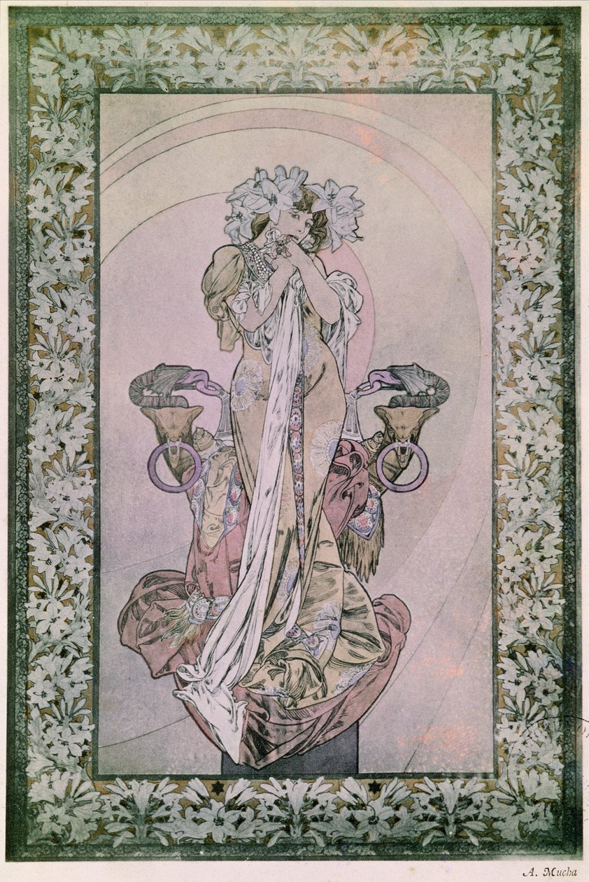 Ilustrasi untuk David Copperfield by Alphonse Mucha