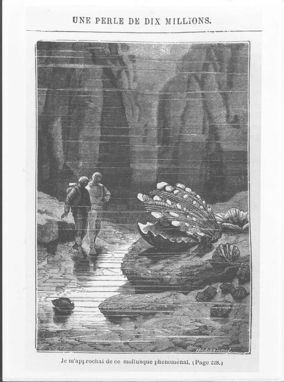 Henri Theophile Hildibrand (1824-97) tarafından oyulmuş Jules Verne (1828-1905) tarafından 