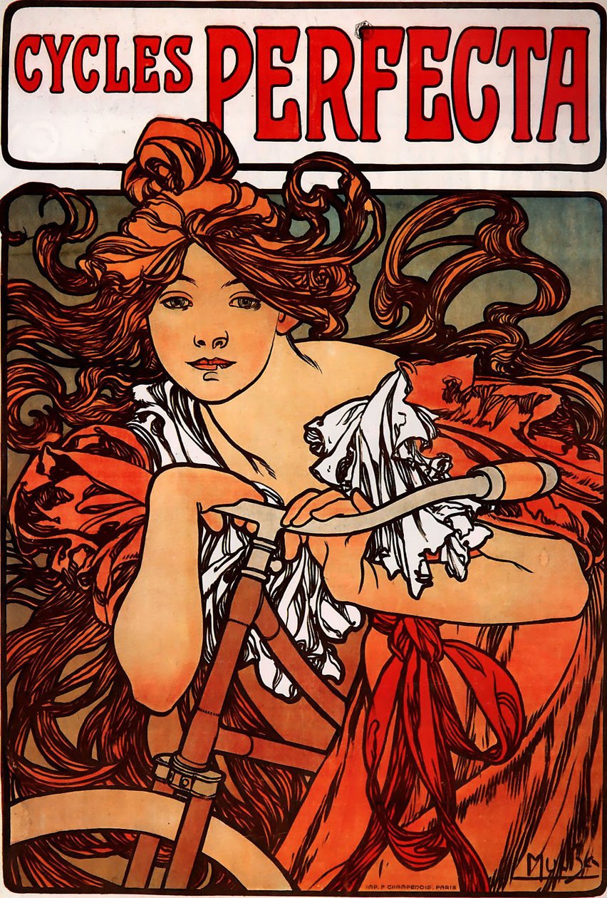 Döngüler by Alphonse Mucha
