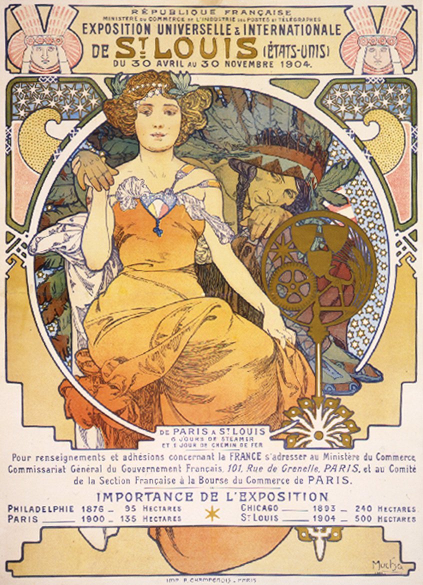 Dünya Sergisi by Alphonse Mucha