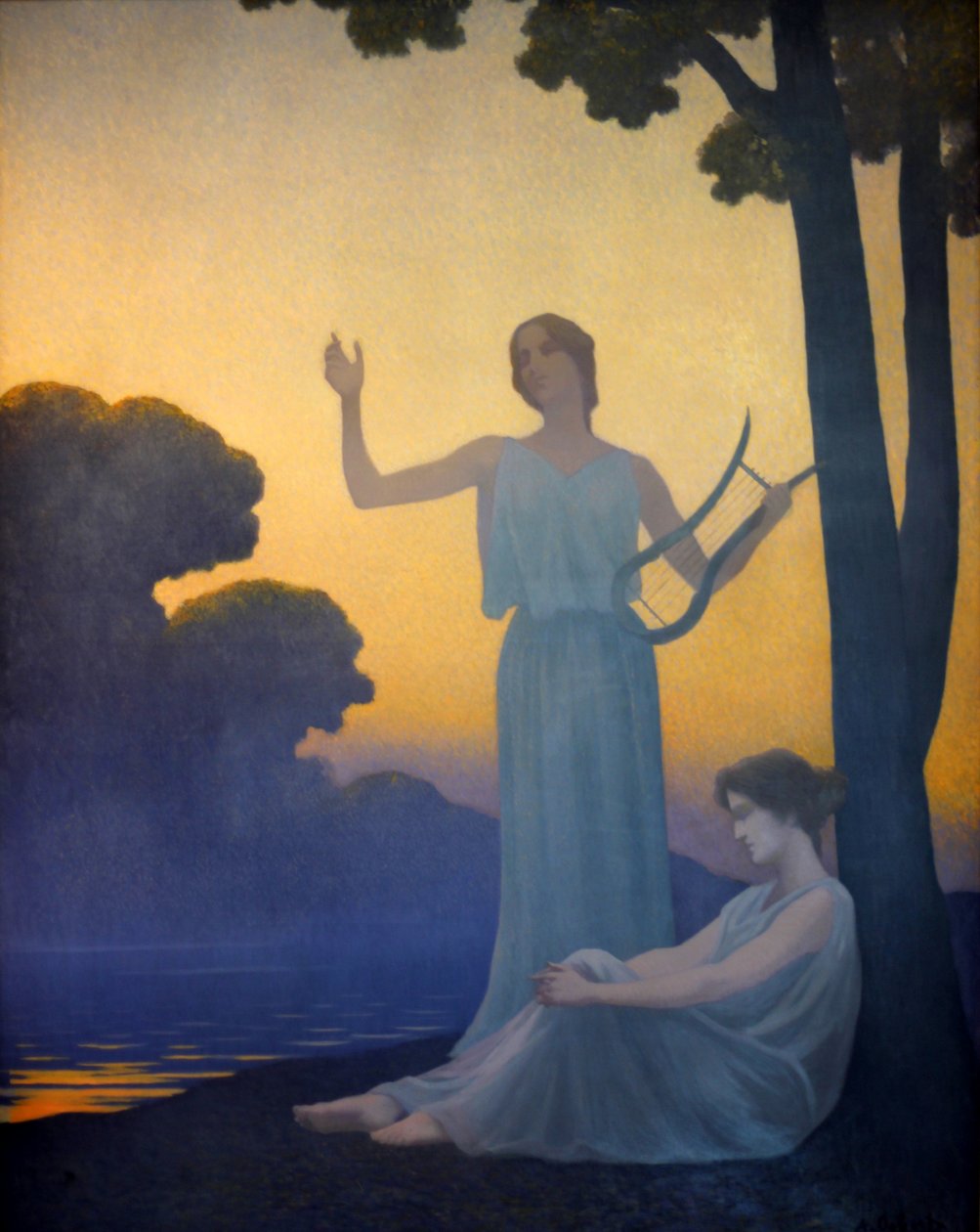 akşam şarkısı by Alphonse Osbert