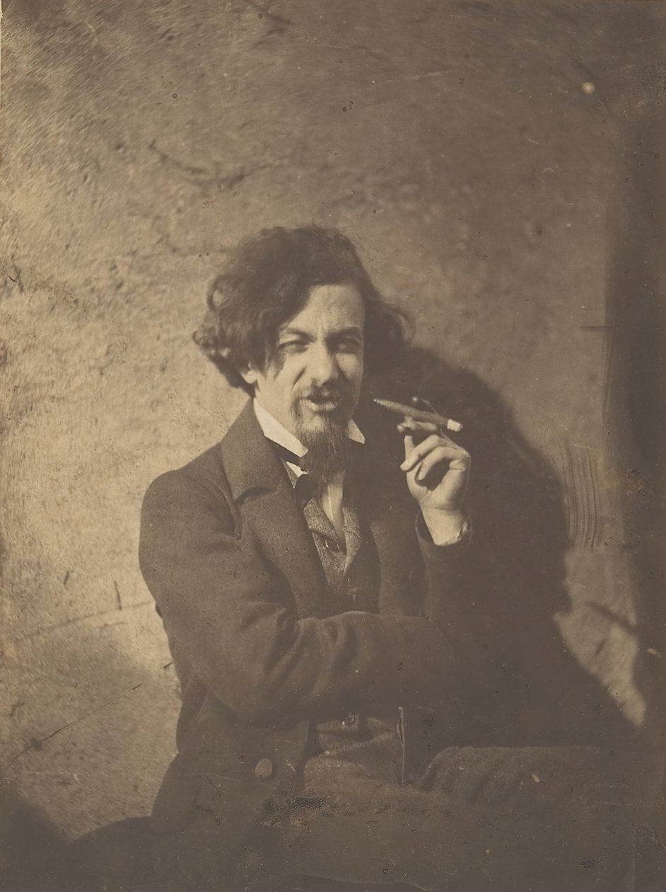 Gustave LeGray, 1854. by Alphonse Delaunay