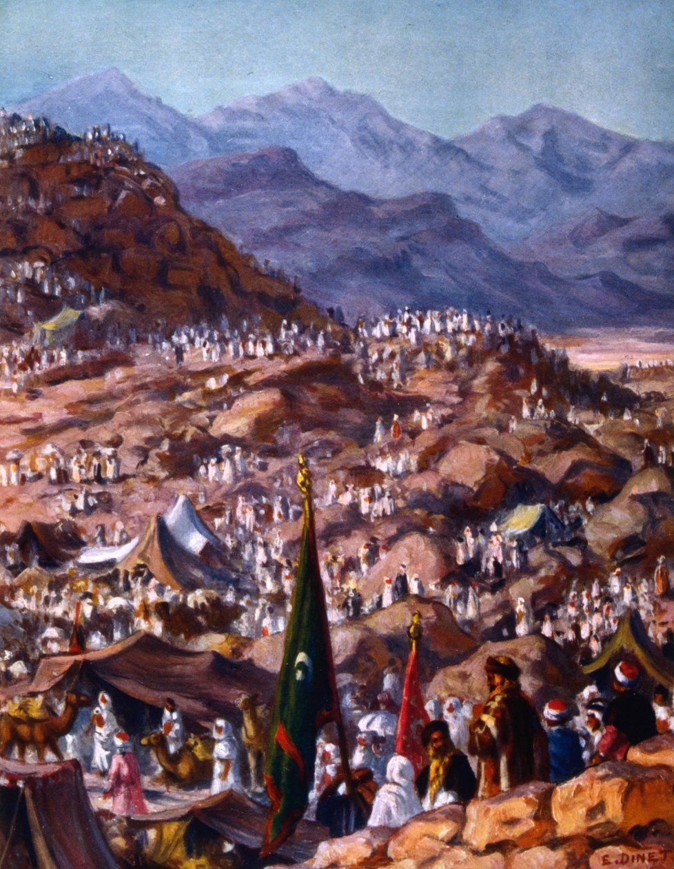 Hacılar, 1918 by Alphonse Etienne Dinet