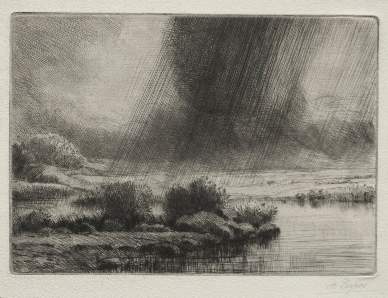 Fırtına by Alphonse Legros