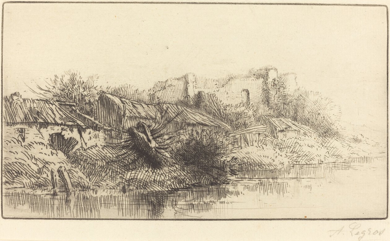Terkedilmiş Köy by Alphonse Legros