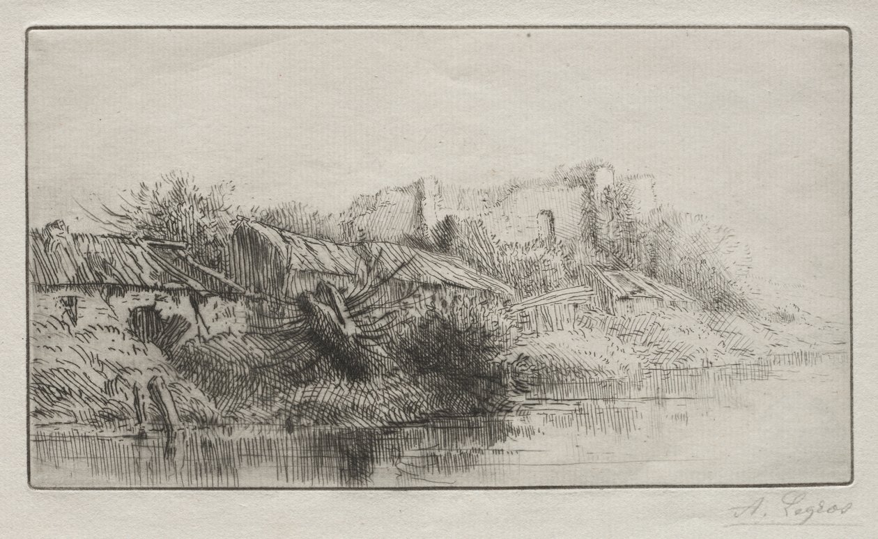 Terkedilmiş Köy by Alphonse Legros