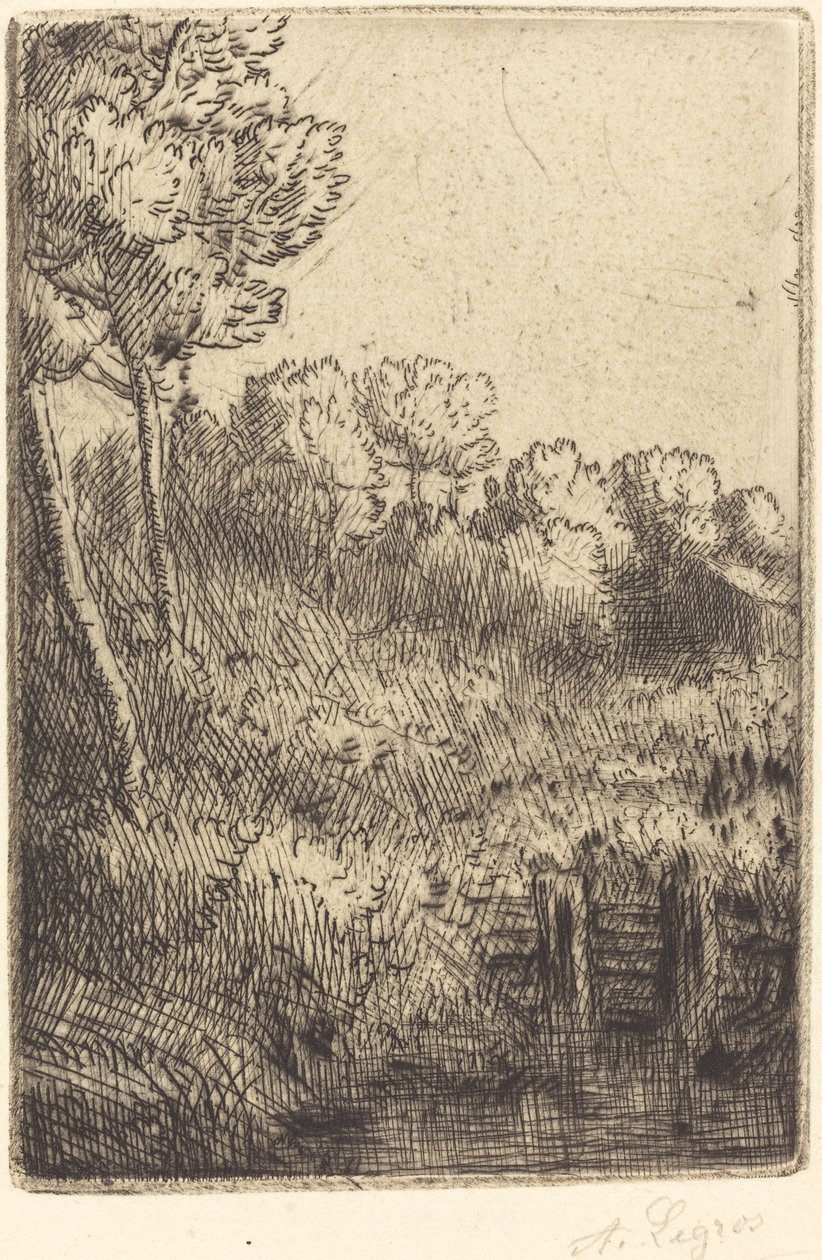 Marne boyunca by Alphonse Legros