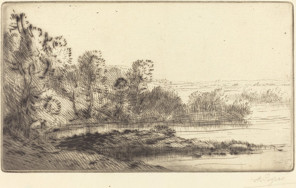 Terne boyunca by Alphonse Legros