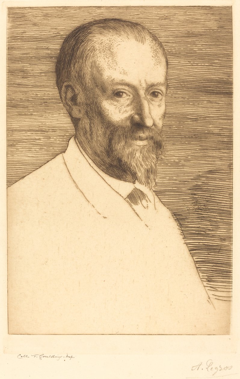 Auguste Poulet-Malassis, 2. tahta by Alphonse Legros