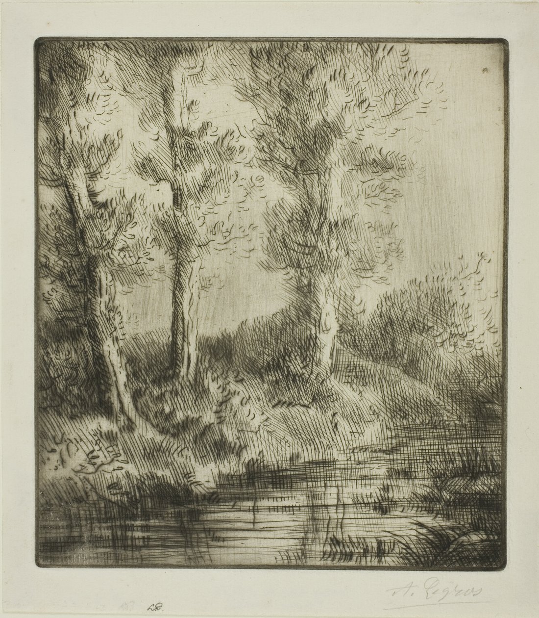 Saint-Pré Bankaları by Alphonse Legros