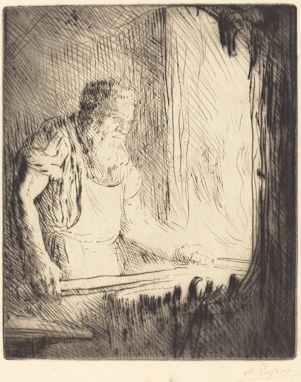 Demirci (demirci) by Alphonse Legros