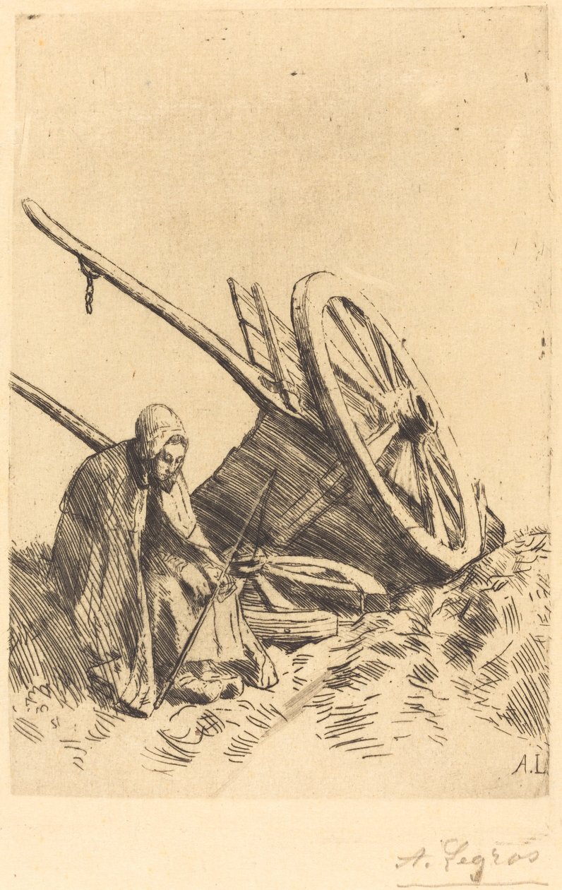 Kırık Araba Kırık araba. by Alphonse Legros