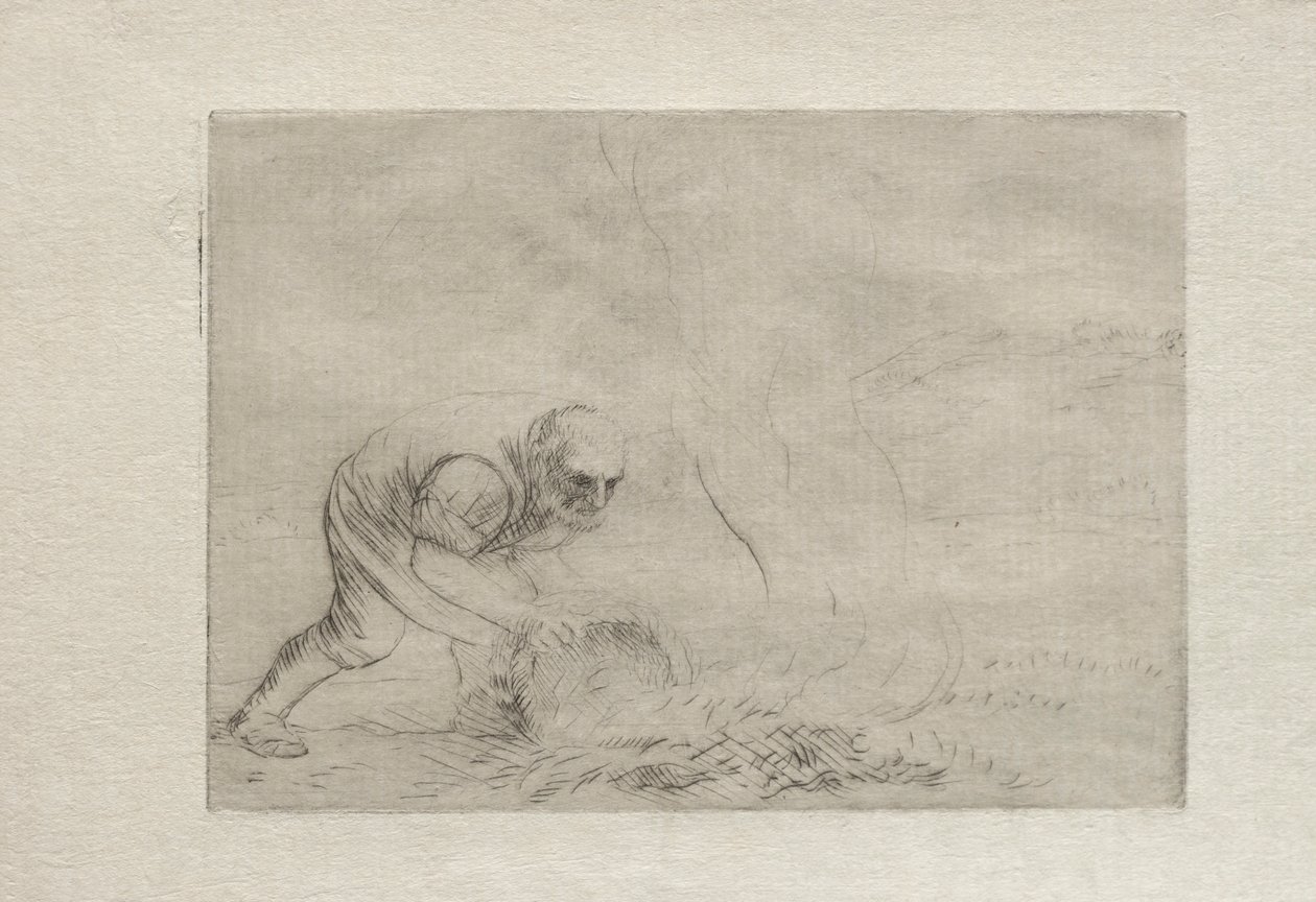 Otları Yakmak. by Alphonse Legros