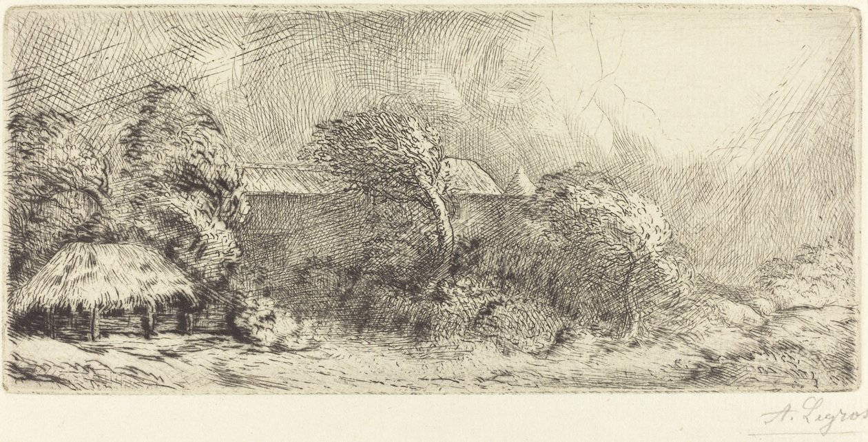 Chailli Seen in a Storm (Chailli: Effet d