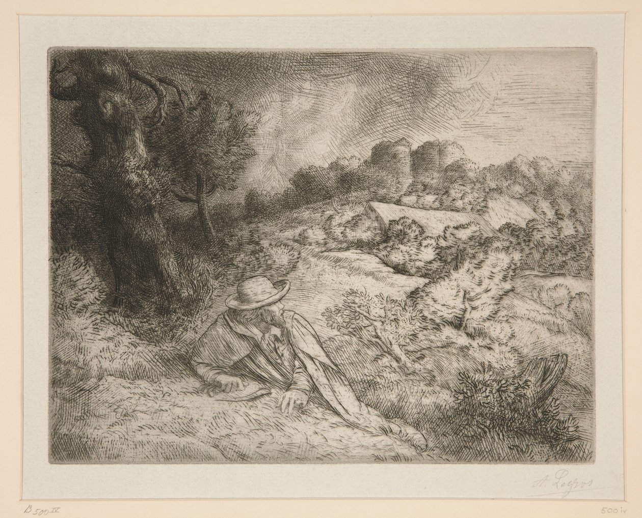 Geri Dönenlerin Kalesi by Alphonse Legros