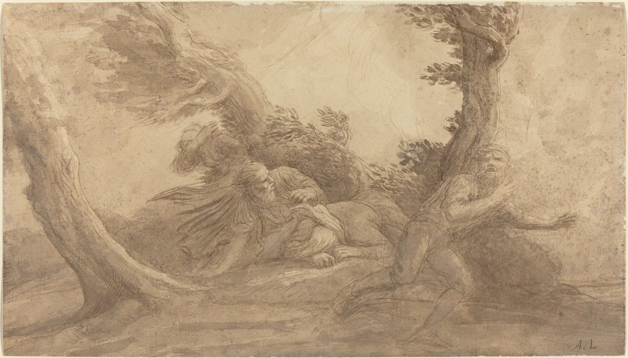 Gök gürültüsü. by Alphonse Legros