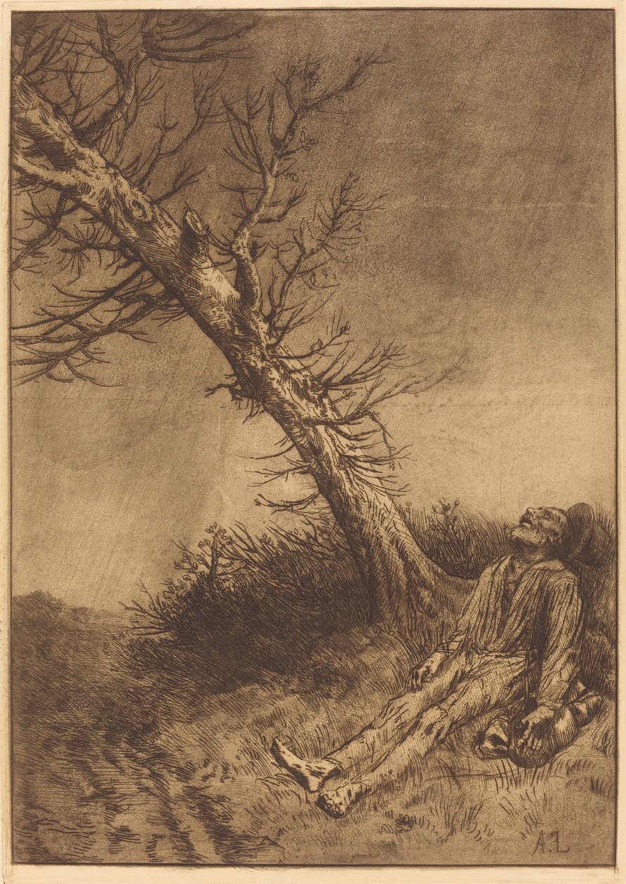 Serserilerin Ölümü (La mort du vagabond) by Alphonse Legros