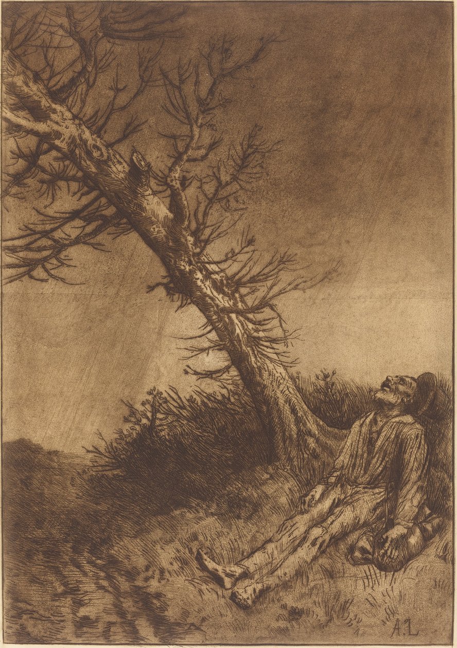 Serserilerin Ölümü (La mort du vagabond) by Alphonse Legros